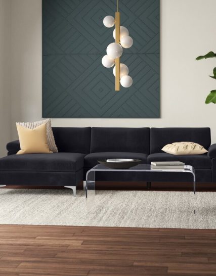 Value Pick NordicMarkt Martello 101′′ Wide Left Hand Facing Sofa & Chaise Adjustable