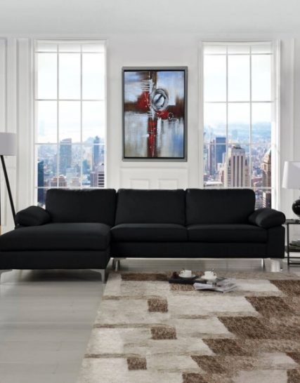 Lightweight CoreLiving Orlowski 101′′ Wide Left Hand Facing Sofa & Chaise Non-Slip