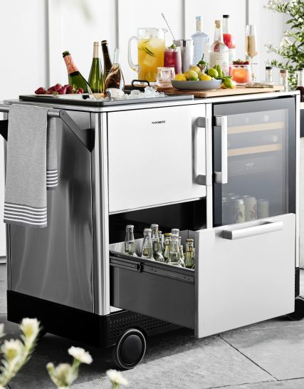 Value Pick NordicMarkt Dometic MoBar 550S Outdoor Mobile Bar Cart Anti Corrosion Design