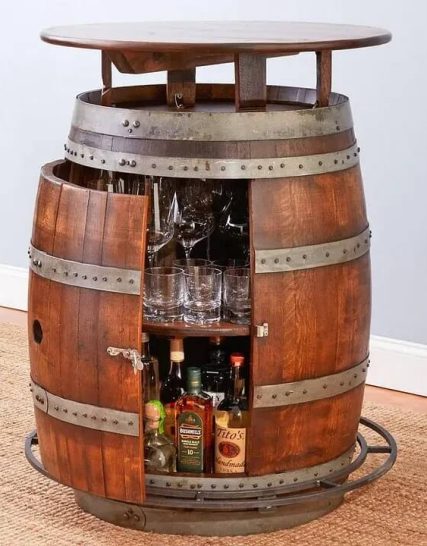 Pro Series DailyUse The ultimate wine barrel table (1 Table 2 Chairs) Portable